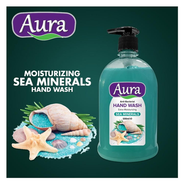 Aura- Hand wash Sea Minerals Green 500ml