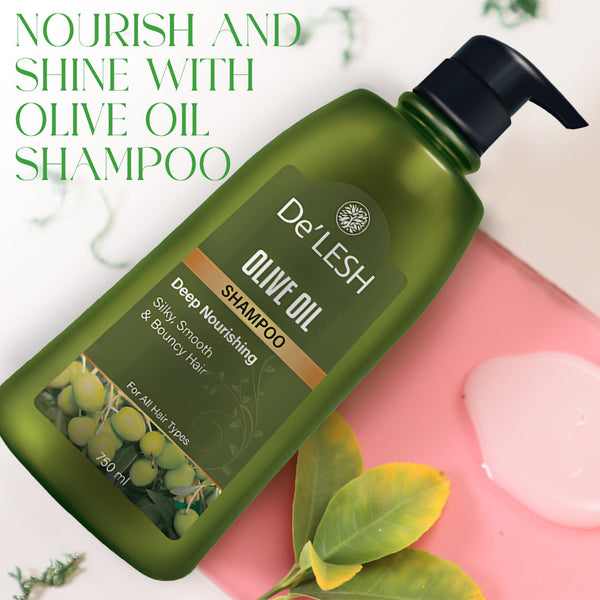 De'Lesh - Olive Oil Shampoo - 750 ml