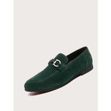 Shein- Loafers Shoes With Horseshoe Decor For Men