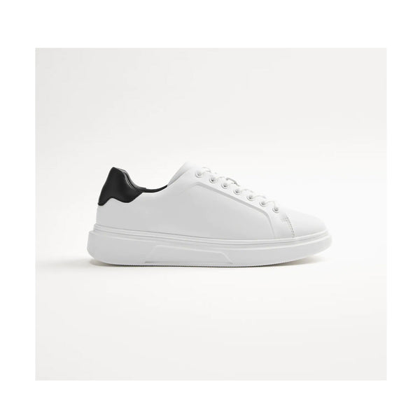 Zara- Contrast Sneakers With Textured Sole