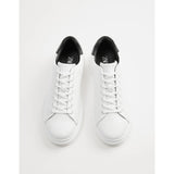 Zara- Contrast Sneakers With Textured Sole