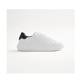 Zara- Contrast Sneakers With Textured Sole