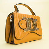 Shein - Mustard Crossbody Bag with Buckle