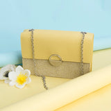 Shein - Simplified yellow Crossbody Bag