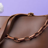 Shein - Brown Basic Crossbody Bag