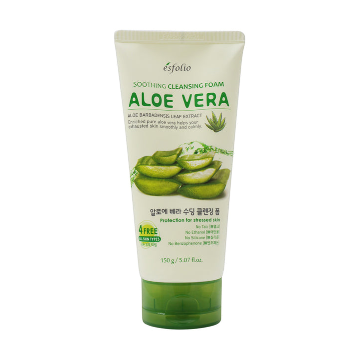 Esfolio- Aloe Vera Soothing Cleansing Foam 150gm