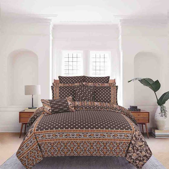 Gul Ahmed Sozni T200 Quilt Cover Set Bagallery