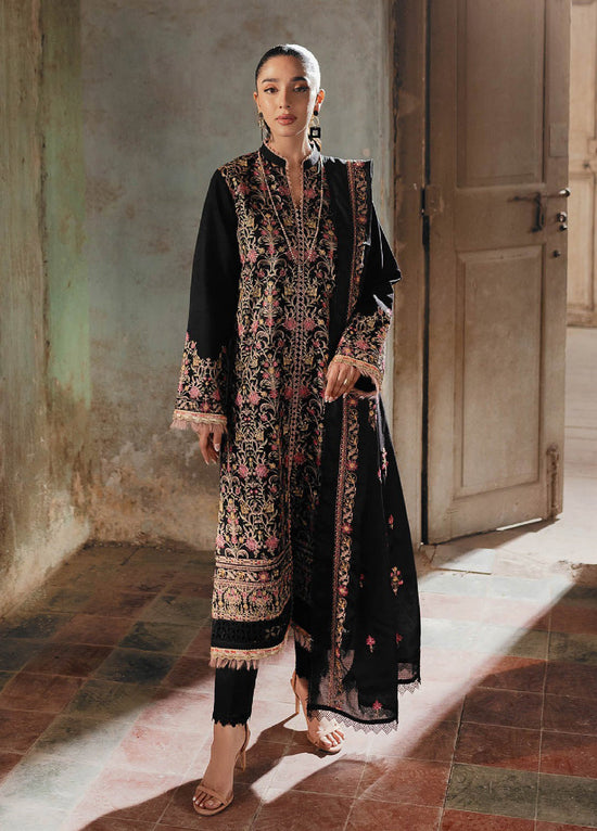 Summer Breeze By Rajbari Embroidered Lawn 3 Piece Unstitched Suit RB24SBEE-1A