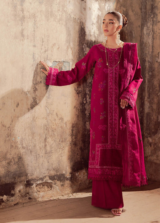 Summer Breeze By Rajbari Embroidered Lawn 3 Piece Unstitched Suit RB24SBEE-6B