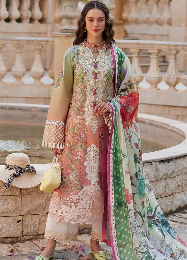 Te Amo By Mushq Embroidered Luxury Lawn 3 Piece Unstitched Suit MQ24TAL D-13 VENICE VERVE