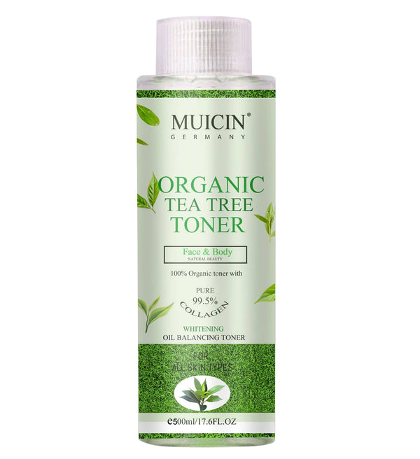 MUICIN - Organic Tea Tree Hydrating & Moisture Toner - 500ml