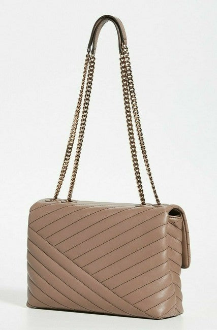 Tory Burch-Kira Chevron convertible Classic taupe