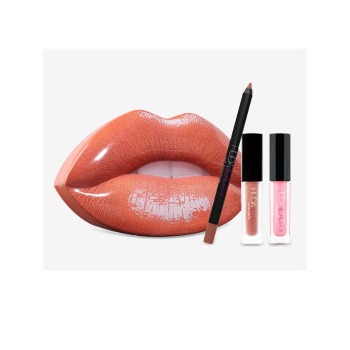 Huda Beauty- Contour & Strobe Set Trendsetter & Snobby by Bagallery Deals priced at 6899 | Bagallery Deals