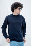 Weave Wardrobe-Men's Break the Limits Graphic Sweatshirt - Navy