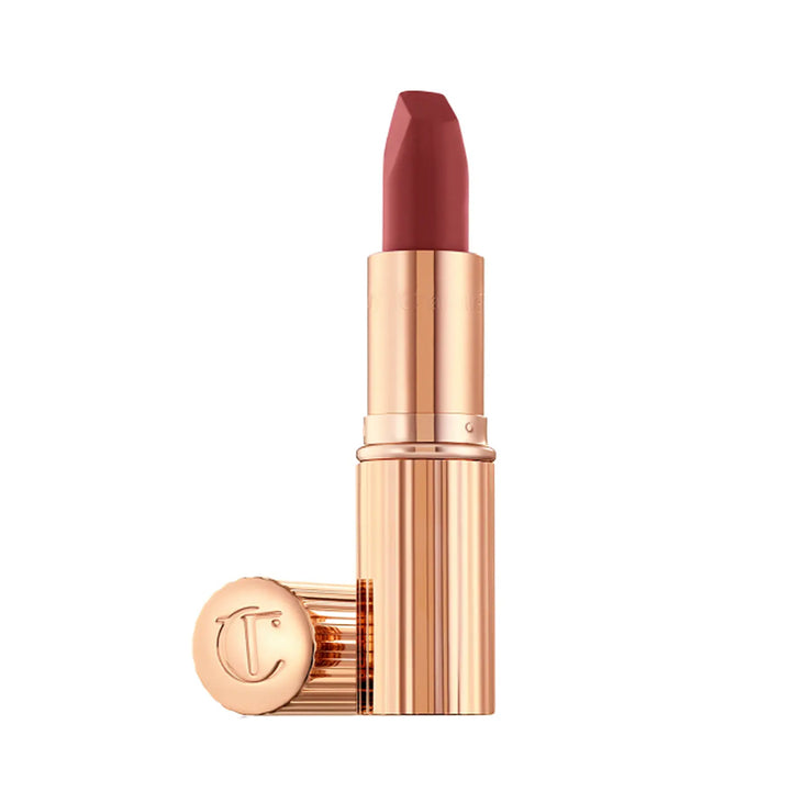 Charlotte Tilbury- Full-size Matte Revolution Lipstick in Walk of No Shame