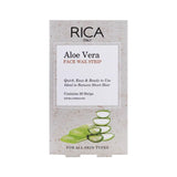 Rica Wax- Face Wax Strip Aloe Vera- 20 Strips
