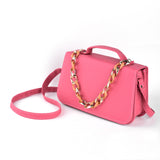 Shein - Streamlined Side Crossbody Bag - pink