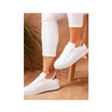 Modanisa- White - Silver tone - Sport - Sports Shoes