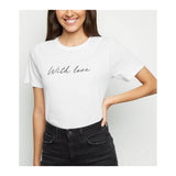 Era- White With Love T Shirt For Women