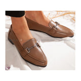 Modanisa- Shoe Pool Flat - Casual - Mink - Casual Shoes
