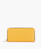 RTW - Yellow crocodile pattern wallet