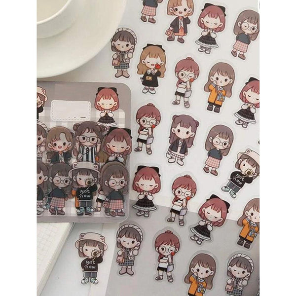 Shein- 40pcs Cartoon Graphic Random Sticker