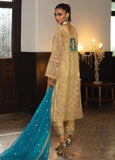 Zainab Chottani Embroidered Organza Suits Unstitched 3 Piece ZC21WF Amineh 10 "Wedding Collection"