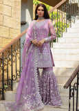 Zainab Chottani Embroidered Net Suits Unstitched 3 Piece ZC21WF Layla 04 "Wedding Collection"
