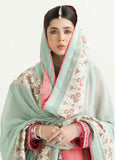 Zara Shahjahan Spring Embroidered Jacquard 3 Piece Unstitched Suit ZSJ24SS-10B SANDAL