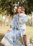 Zarqash Embroidered Luxe Lawn 3 Piece Unstitched Suit ZQ24LL 07